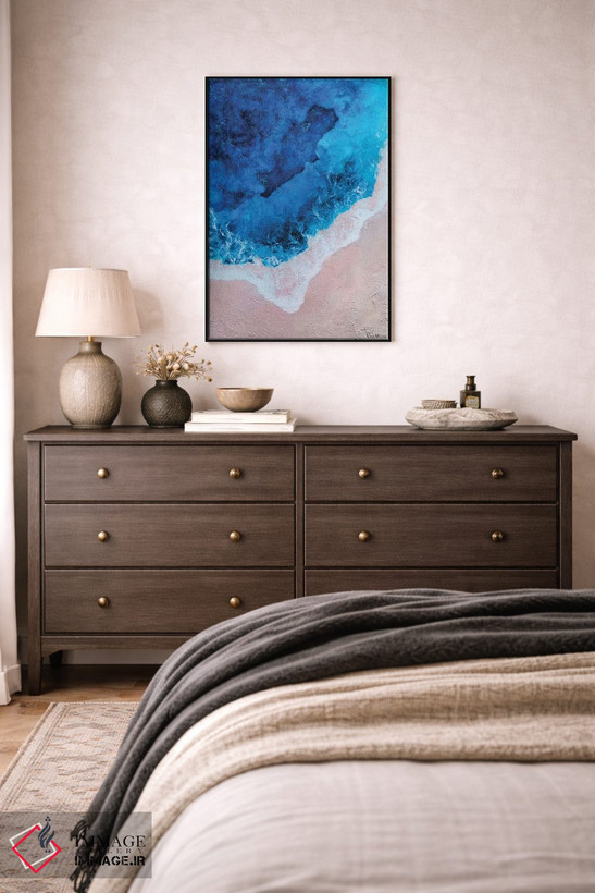 تابلو مینیمال واحه اثر وین ونگ - D5B