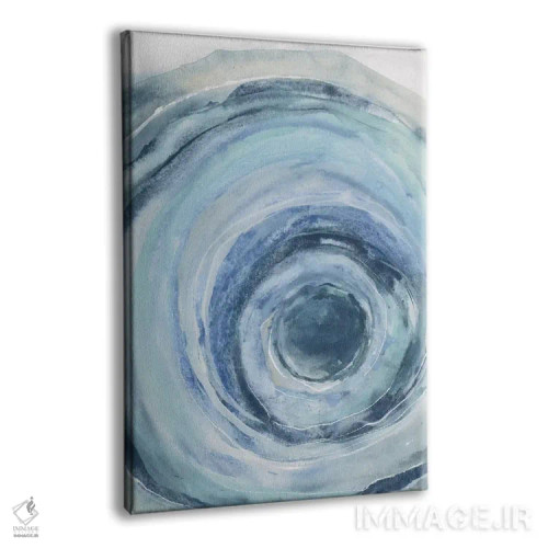 تابلو انتزاعی ژئود آبرنگی IX اثر کریس پاشکه - نمای پرسپکتیو محصول