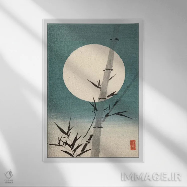 تابلو دکوراتیو ژاپن نماباور ۶ - نمای قابدار سفید