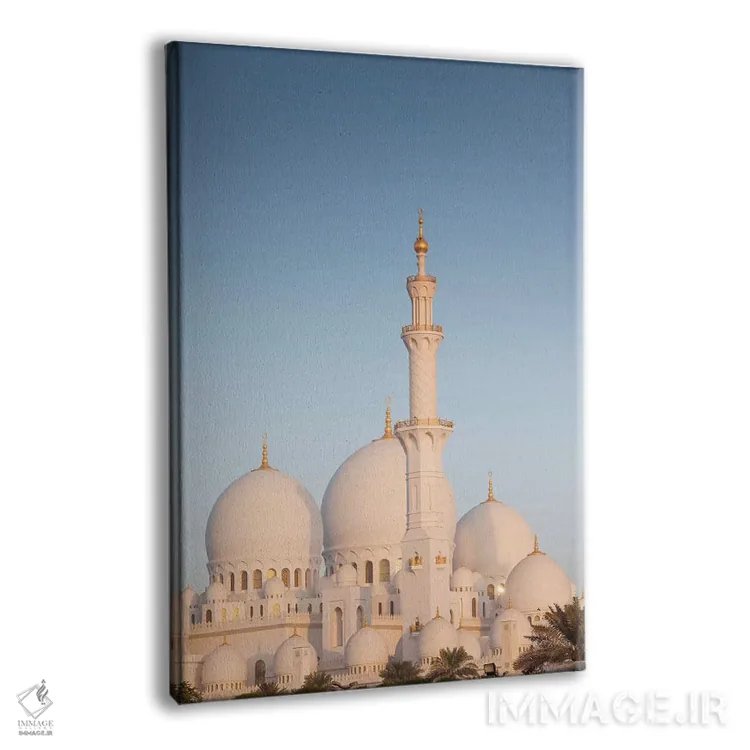 تابلو دکوراتیو Abu Dhabi. Sheikh Zayed bin Sultan Mosque I,امارات، ابوظب… اثر والتر بیبیکوف - نمای پرسپکتیو محصول