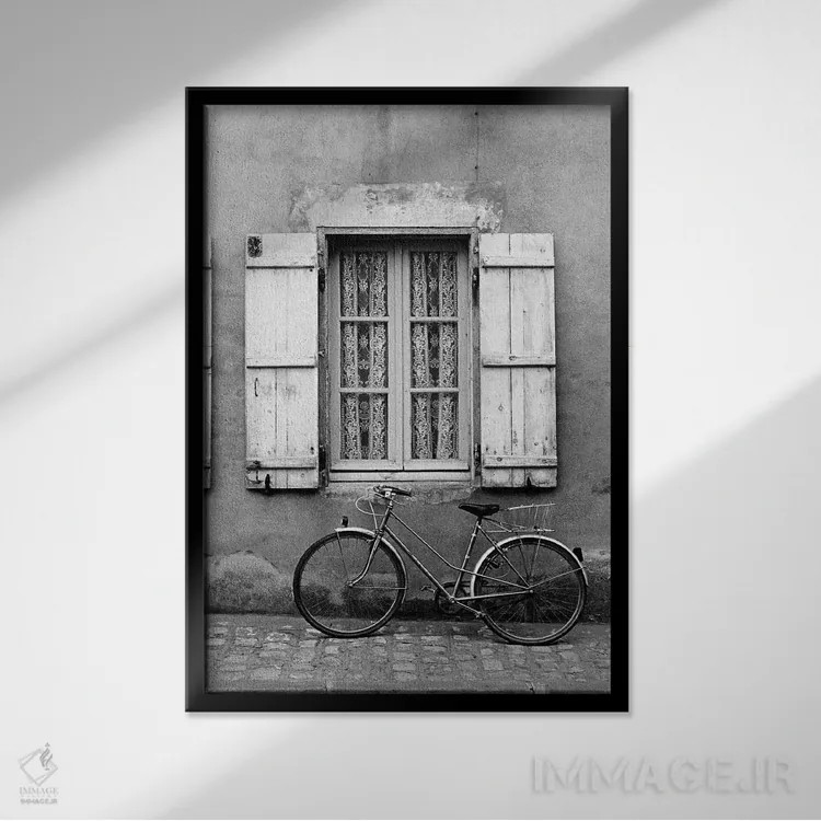تابلو دکوراتیو Marans, Poitou-Charentes, Nouvelle-Aquitaine, France,دوچر… اثر والتر بیبیکوف - نمای قابدار مشکی