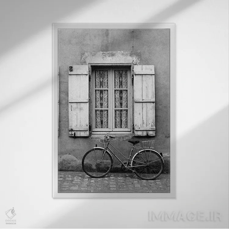 تابلو دکوراتیو Marans, Poitou-Charentes, Nouvelle-Aquitaine, France,دوچر… اثر والتر بیبیکوف - نمای قابدار سفید