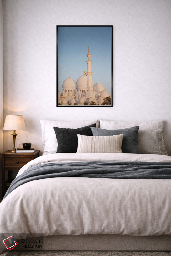 تابلو دکوراتیو Abu Dhabi. Sheikh Zayed bin Sultan Mosque I,امارات، ابوظب… اثر والتر بیبیکوف - D6B