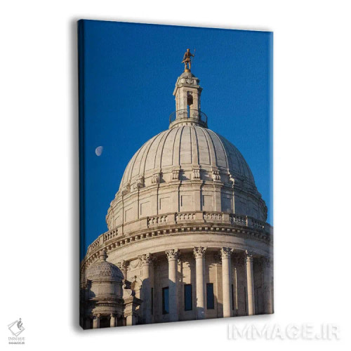 تابلو دکوراتیو Rhode Island, Providence, Rhode Island State House,آمریکا… اثر والتر بیبیکوف - نمای پرسپکتیو محصول