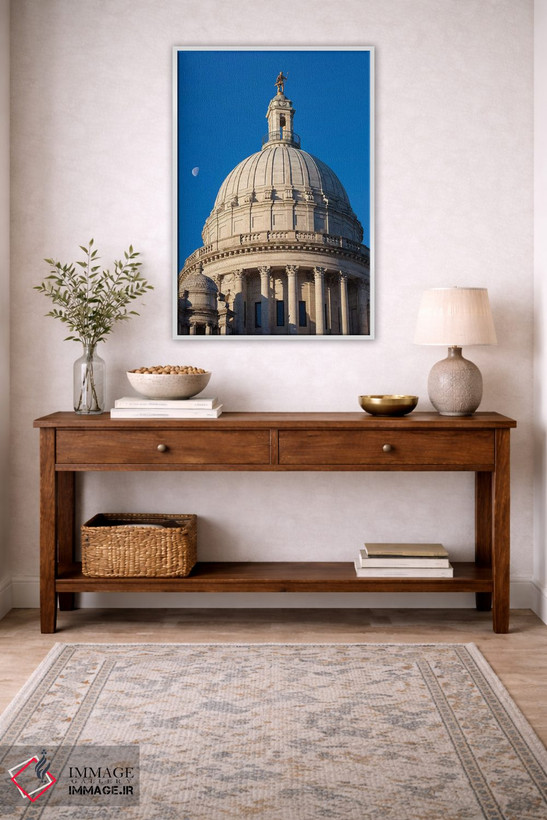 تابلو دکوراتیو Rhode Island, Providence, Rhode Island State House,آمریکا… اثر والتر بیبیکوف - D3W