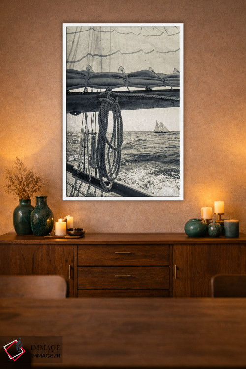 تابلو دکوراتیو Massachusetts, Cape Ann, Gloucester, schooner sailing shi… اثر والتر بیبیکوف - D1W