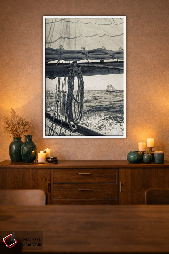 تابلو دکوراتیو Massachusetts, Cape Ann, Gloucester, schooner sailing shi… اثر والتر بیبیکوف - D1W