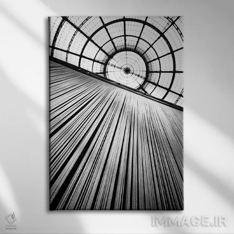 تابلو دکوراتیو Galleria Vittorio Emanuele II, Milan, Lombardy Region, It… اثر والتر بیبیکوف - نمای روبهرو روی دیوار