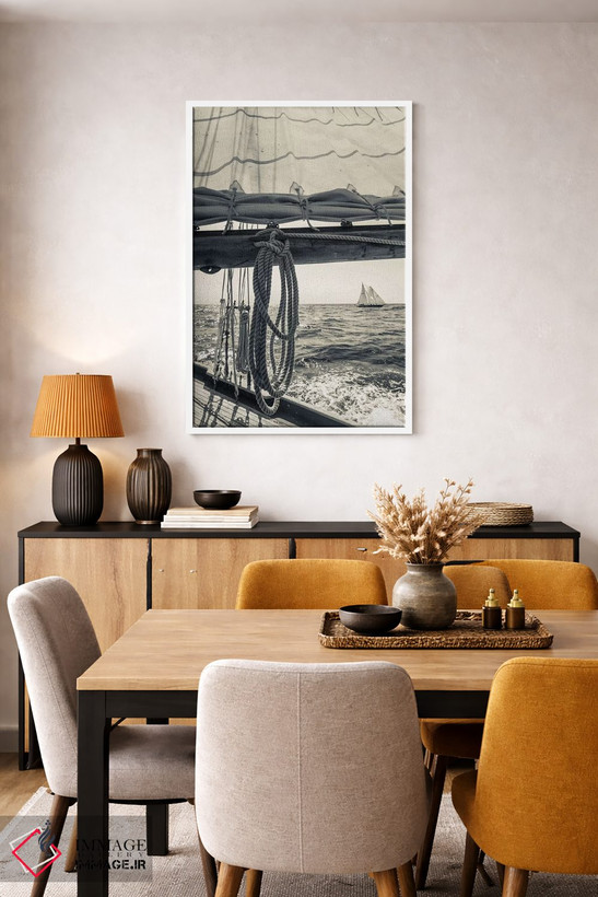 تابلو دکوراتیو Massachusetts, Cape Ann, Gloucester, schooner sailing shi… اثر والتر بیبیکوف - D4W