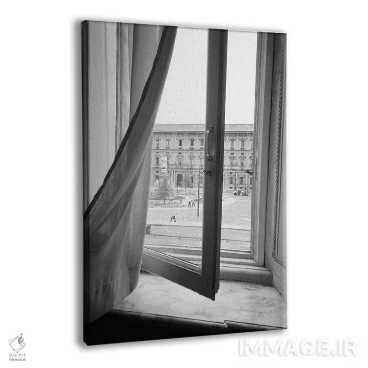 تابلو دکوراتیو Milan, Lombardy Region, Italy,پالازو مارینو از دید یک پنج… اثر والتر بیبیکوف - نمای پرسپکتیو محصول
