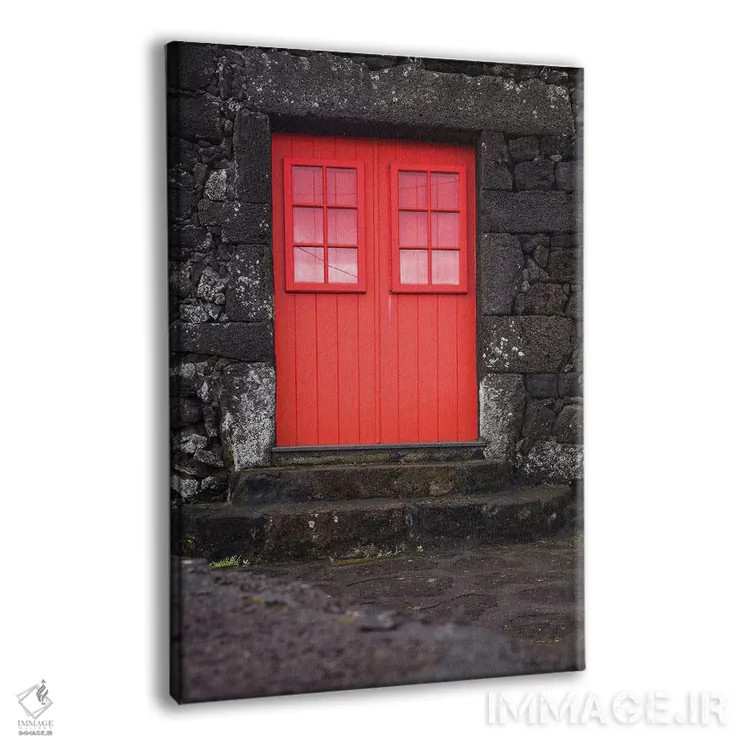 تابلو دکوراتیو Azores, Pico Island, Porto Cachorro. Old fishing communit… اثر والتر بیبیکوف - نمای پرسپکتیو محصول