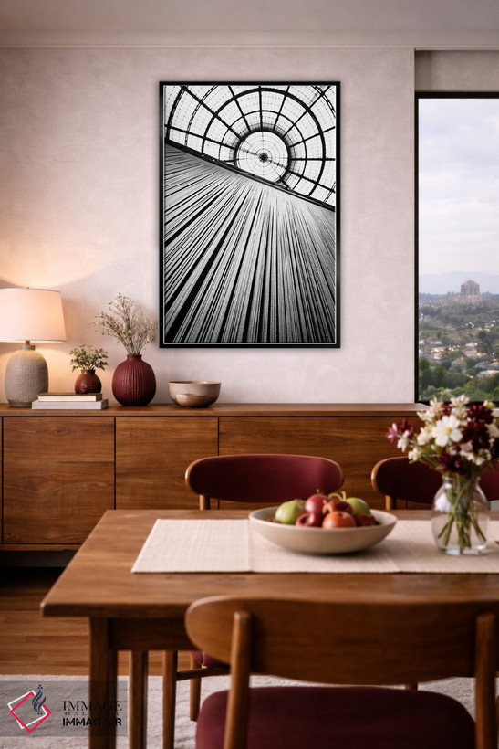 تابلو دکوراتیو Galleria Vittorio Emanuele II, Milan, Lombardy Region, It… اثر والتر بیبیکوف - D4B