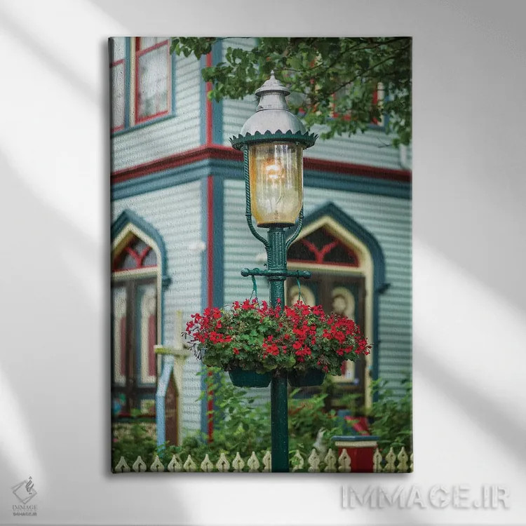 تابلو دکوراتیو New Jersey, Cape May. Victorian house detail.,آمریکا، نیو… اثر والتر بیبیکوف - نمای روبهرو روی دیوار