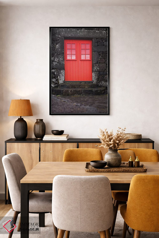 تابلو دکوراتیو Azores, Pico Island, Porto Cachorro. Old fishing communit… اثر والتر بیبیکوف - D6B