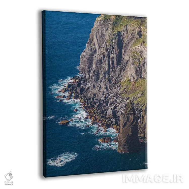 تابلو دکوراتیو Azores, Sao Miguel Island, Ponta do Escalvado, sea cliff… اثر والتر بیبیکوف - نمای پرسپکتیو محصول