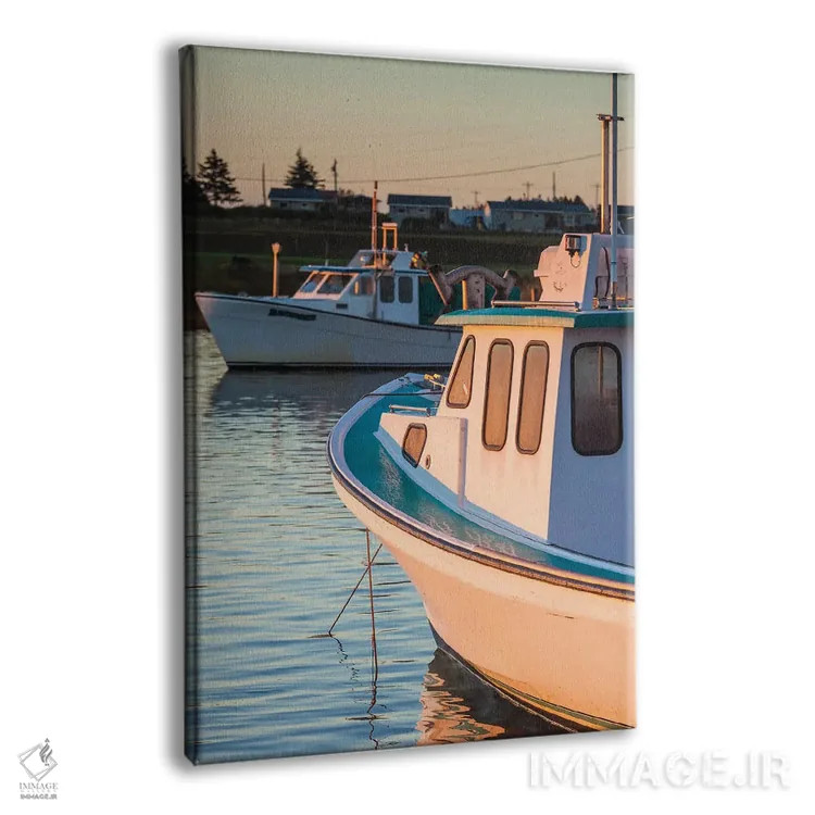 تابلو دکوراتیو Prince Edward Island, Malpeque. Small fishing harbor.,کان… اثر والتر بیبیکوف - نمای پرسپکتیو محصول