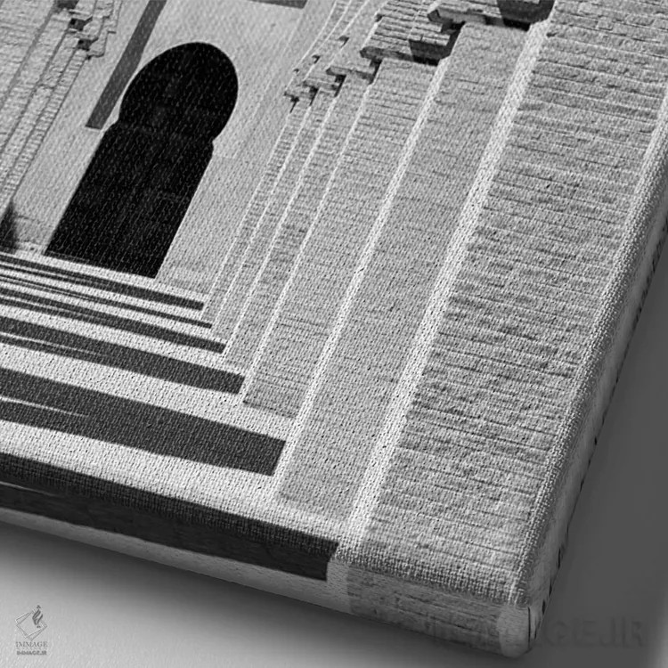 تابلو دکوراتیو Tinmel Mosque, Tinmel, Al Haouz Province, Marrakesh-Safi… اثر والتر بیبیکوف - نمای نزدیک بافت بوم