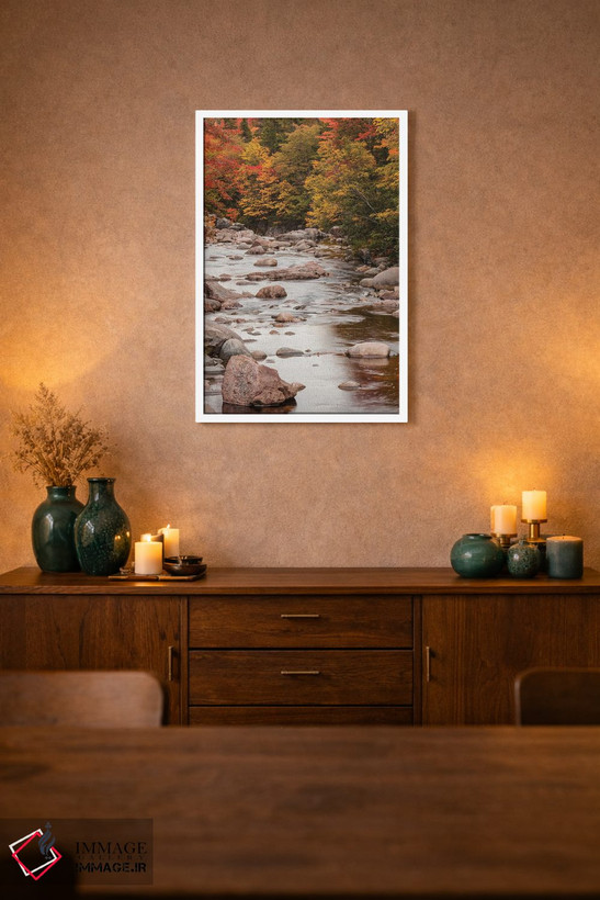 تابلو دکوراتیو Nova Scotia, Cabot Trail. Neils Harbour, Cape Breton High… اثر والتر بیبیکوف - D1W
