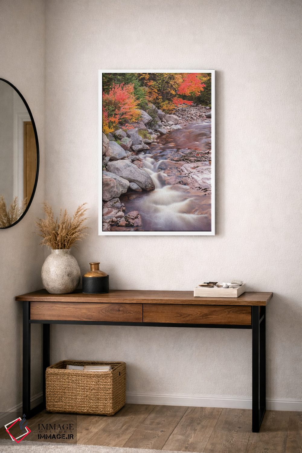 تابلو دکوراتیو Nova Scotia, Cabot Trail. Neils Harbour, Cape Breton High… اثر والتر بیبیکوف - D2W