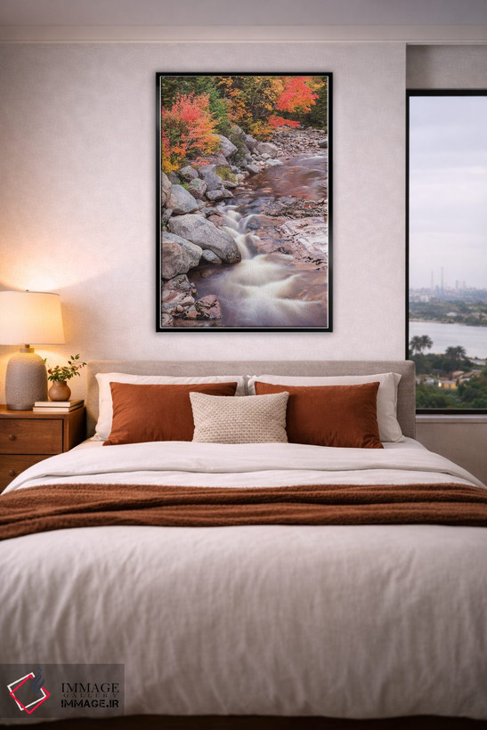 تابلو دکوراتیو Nova Scotia, Cabot Trail. Neils Harbour, Cape Breton High… اثر والتر بیبیکوف - D4B
