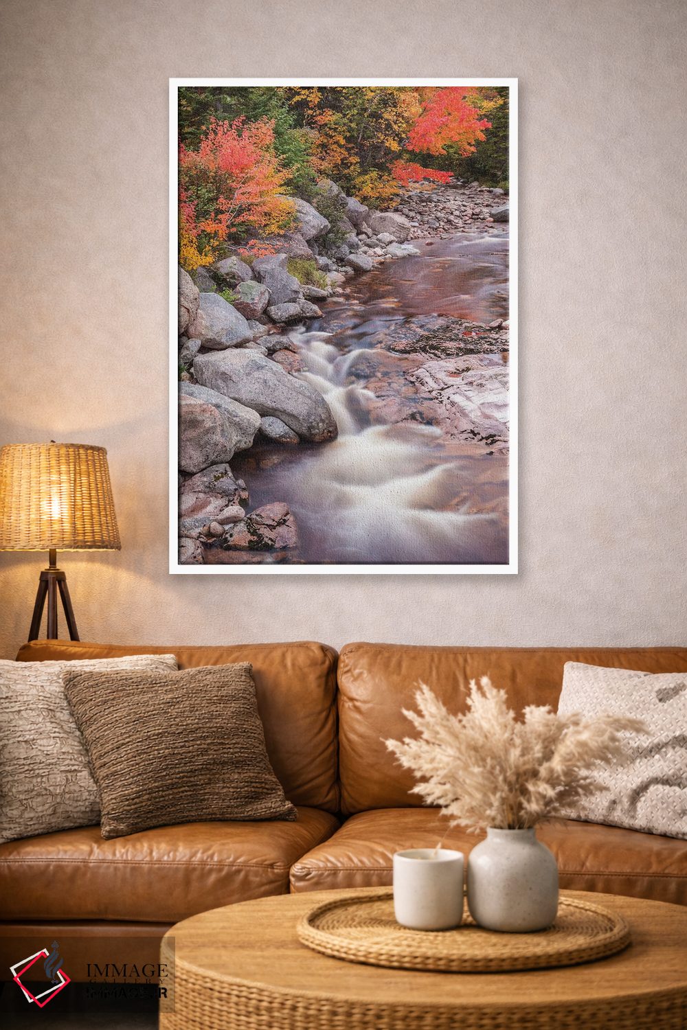 تابلو دکوراتیو Nova Scotia, Cabot Trail. Neils Harbour, Cape Breton High… اثر والتر بیبیکوف - D3W