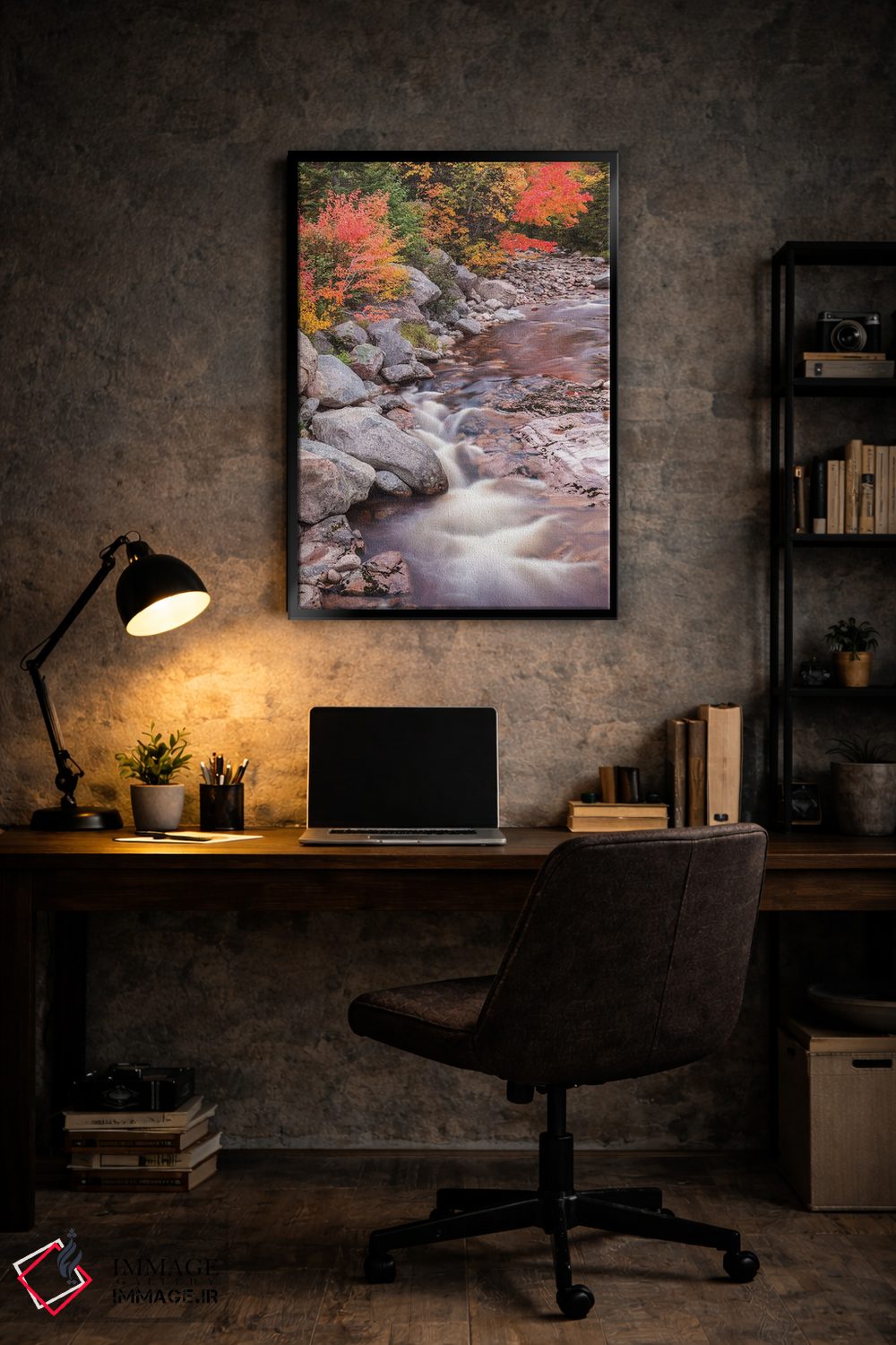 تابلو دکوراتیو Nova Scotia, Cabot Trail. Neils Harbour, Cape Breton High… اثر والتر بیبیکوف - D6B