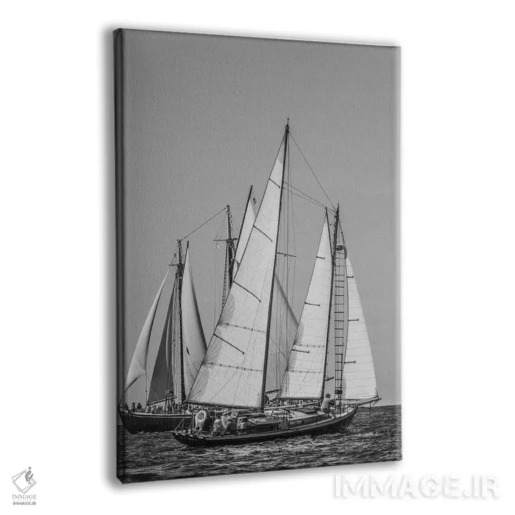 تابلو دکوراتیو Massachusetts, Cape Ann, Gloucester. Gloucester Schooner… اثر والتر بیبیکوف - نمای پرسپکتیو محصول