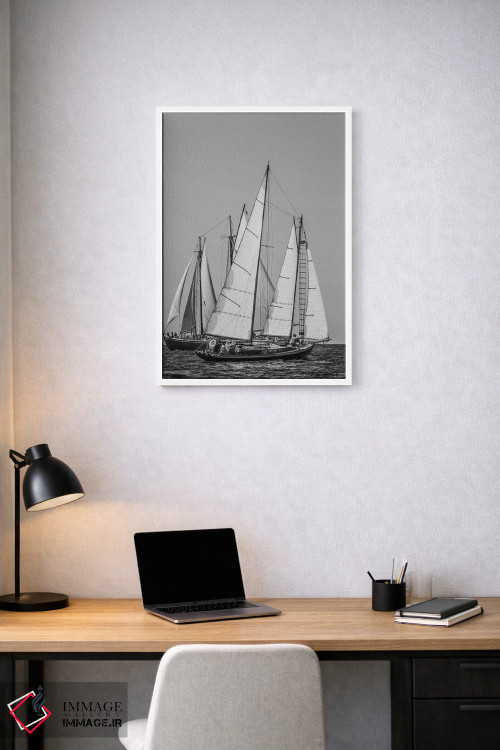 تابلو دکوراتیو Massachusetts, Cape Ann, Gloucester. Gloucester Schooner… اثر والتر بیبیکوف - D2W