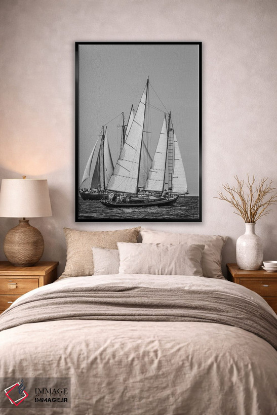 تابلو دکوراتیو Massachusetts, Cape Ann, Gloucester. Gloucester Schooner… اثر والتر بیبیکوف - D3B