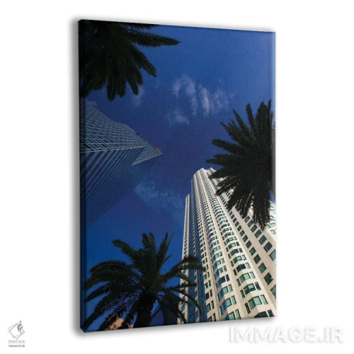 تابلو دکوراتیو US Bank Tower & Citigroup Center , Los Angeles, Californi… اثر والتر بیبیکوف - نمای پرسپکتیو محصول