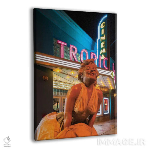 تابلو دکوراتیو Tropic Cinema, Key West, Monroe County, Florida, USA,مجسم… اثر والتر بیبیکوف - نمای پرسپکتیو محصول