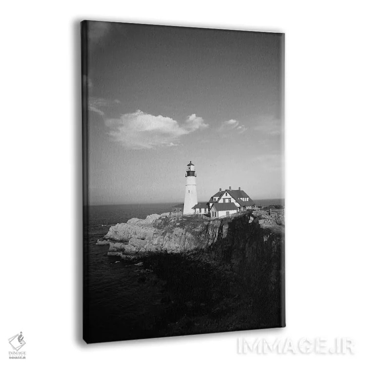 تابلو دکوراتیو Cape Elizabeth, Cumberland County, Maine, USA,فانوس دریای… اثر والتر بیبیکوف - نمای پرسپکتیو محصول