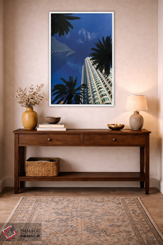 تابلو دکوراتیو US Bank Tower & Citigroup Center , Los Angeles, Californi… اثر والتر بیبیکوف - D1W