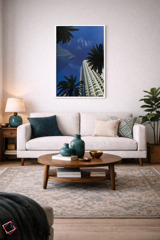 تابلو دکوراتیو US Bank Tower & Citigroup Center , Los Angeles, Californi… اثر والتر بیبیکوف - D2W