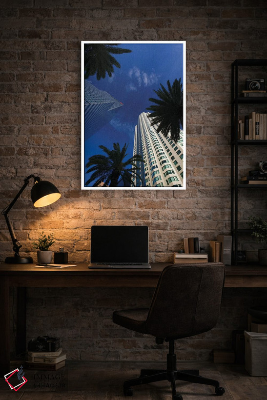 تابلو دکوراتیو US Bank Tower & Citigroup Center , Los Angeles, Californi… اثر والتر بیبیکوف - D3W