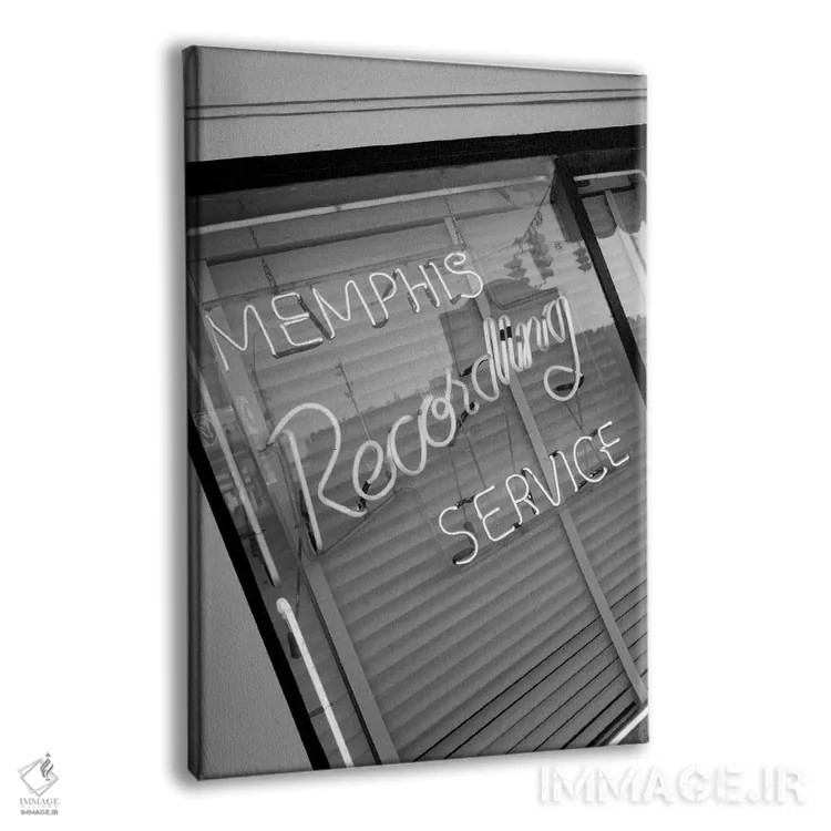 تابلو دکوراتیو Memphis Recording Service, Memphis, Shelby County, Tennes… اثر والتر بیبیکوف - نمای پرسپکتیو محصول