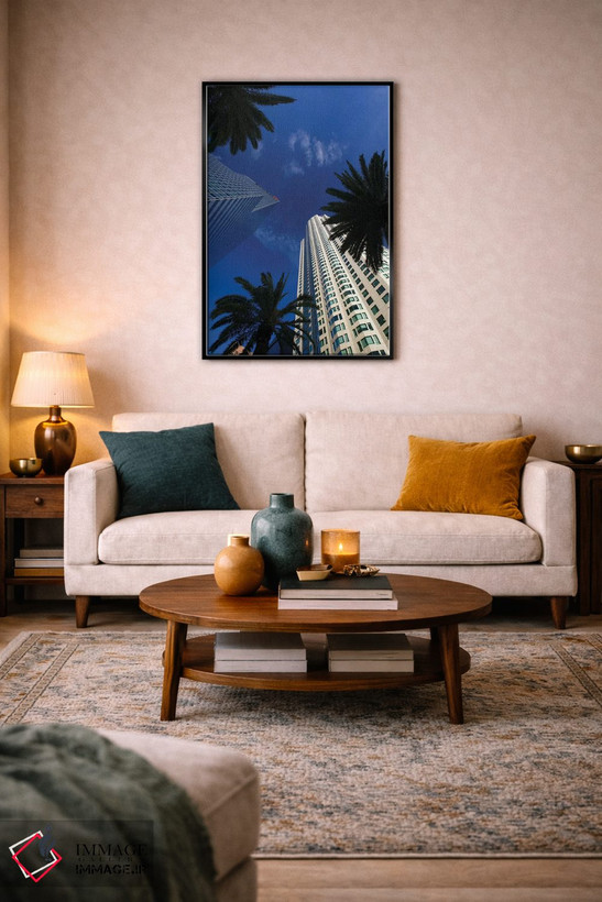 تابلو دکوراتیو US Bank Tower & Citigroup Center , Los Angeles, Californi… اثر والتر بیبیکوف - D5B