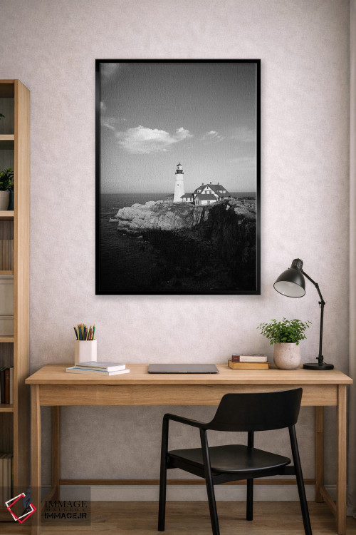 تابلو دکوراتیو Cape Elizabeth, Cumberland County, Maine, USA,فانوس دریای… اثر والتر بیبیکوف - D2B
