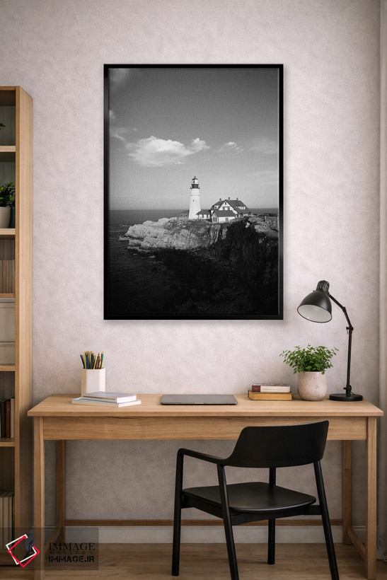 تابلو دکوراتیو Cape Elizabeth, Cumberland County, Maine, USA,فانوس دریای… اثر والتر بیبیکوف - D2B