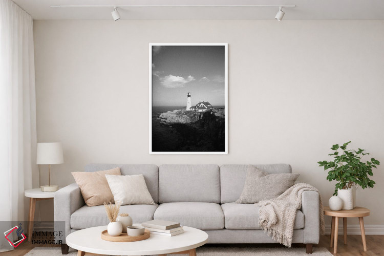 تابلو دکوراتیو Cape Elizabeth, Cumberland County, Maine, USA,فانوس دریای… اثر والتر بیبیکوف - D4W
