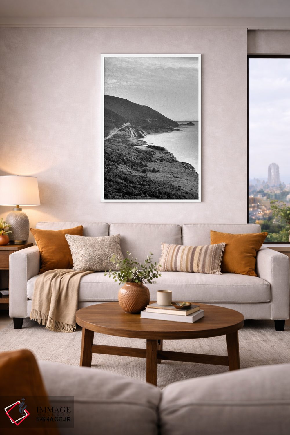 تابلو دکوراتیو Cap-Rouge, Cape Breton Island, Nova Scotia, Canada,منظره… اثر والتر بیبیکوف - D5W