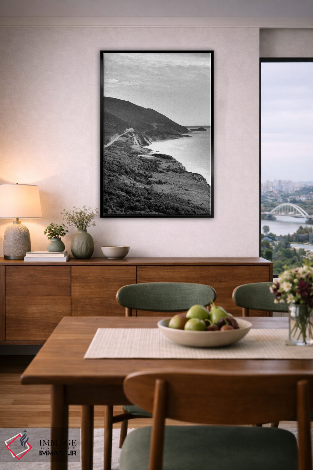 تابلو دکوراتیو Cap-Rouge, Cape Breton Island, Nova Scotia, Canada,منظره… اثر والتر بیبیکوف - D6B