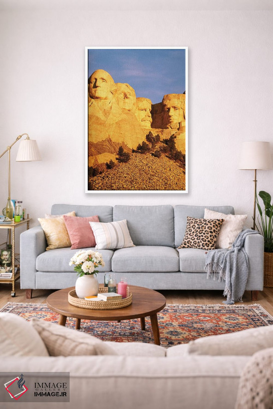 تابلو دکوراتیو Pennington County, South Dakota, USA,نخستین نور بر فراز ی… اثر والتر بیبیکوف - D1W