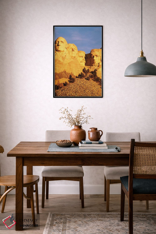 تابلو دکوراتیو Pennington County, South Dakota, USA,نخستین نور بر فراز ی… اثر والتر بیبیکوف - D6B