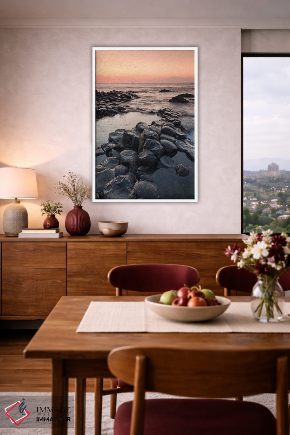 تابلو دکوراتیو County Antrim, Bushmills, Giants Causeway, basalt rock fo… اثر والتر بیبیکوف - D4W