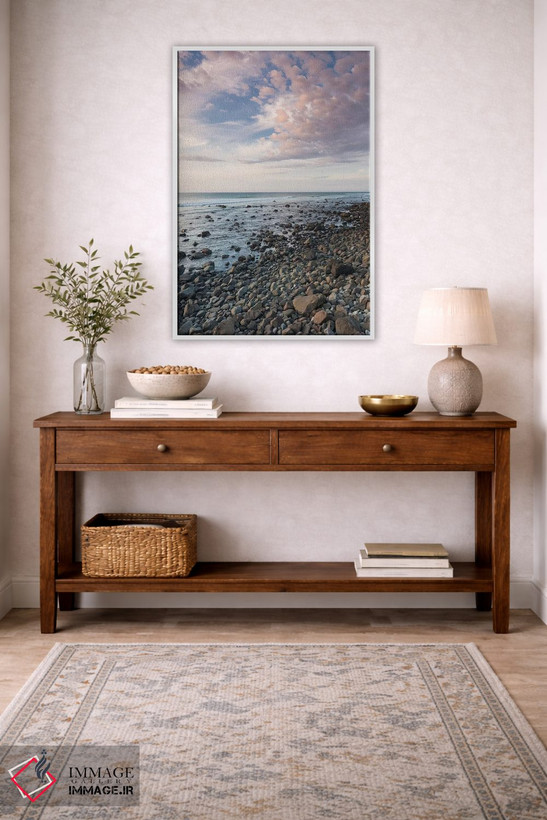 تابلو دکوراتیو North Island, Pungarehu. Cape Egmont, seascape II,نیوزیلن… اثر والتر بیبیکوف - D2W