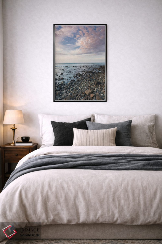 تابلو دکوراتیو North Island, Pungarehu. Cape Egmont, seascape II,نیوزیلن… اثر والتر بیبیکوف - D6B