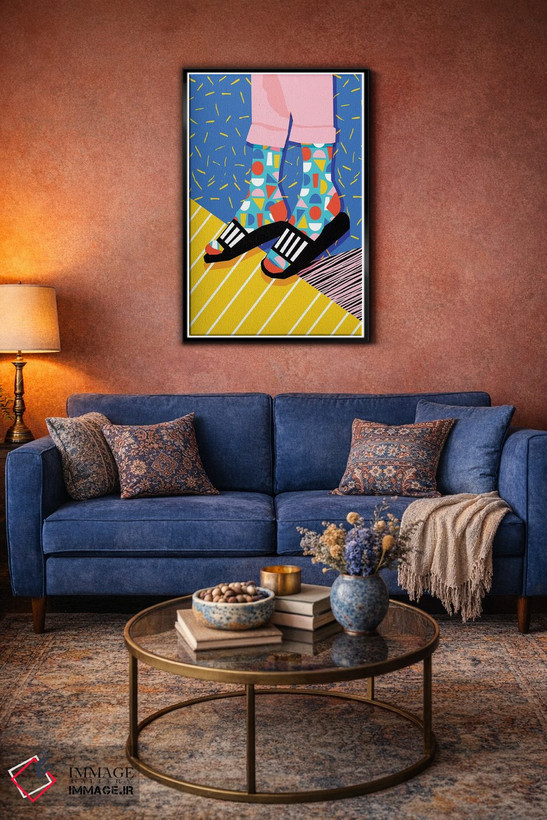 تابلو مدرن نمونه/نسخه آزمایشی اثر واکـا دیزاینز - D5B