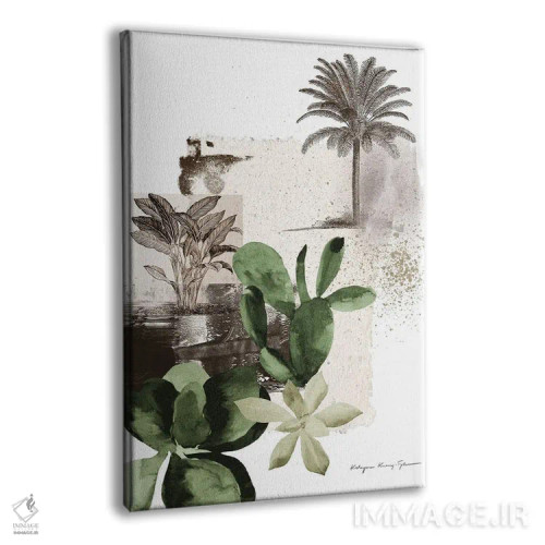 تابلو دکوراتیو بوتانیکوم اثر کاسیا کوکواج-تیبور - نمای پرسپکتیو محصول