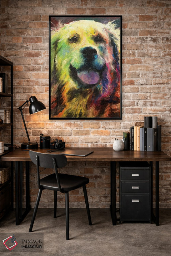 تابلو دکوراتیو همراه شاد I اثر والت جانسون - D4B